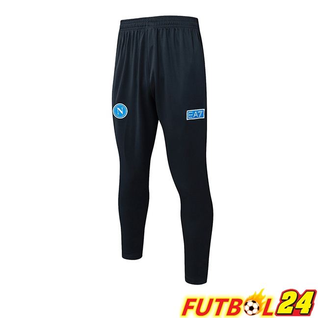 Pantalon Entrenamiento SSC Napoli Negro 2025/2026
