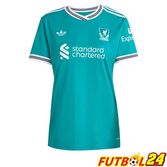 Camisetas De Futbol FC Liverpool Mujer Tercera 2025/2026