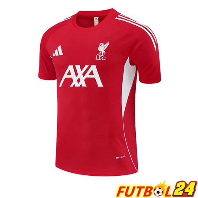 Camiseta Entrenamiento FC Liverpool Rojo 2025/2026