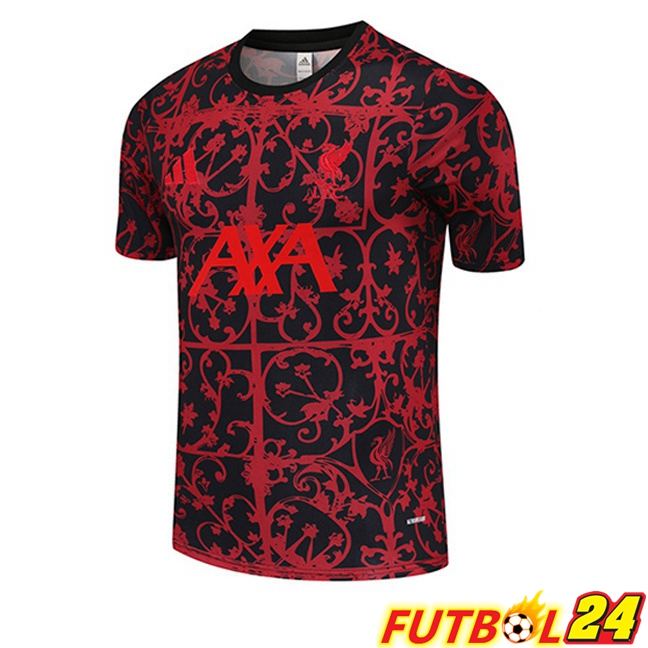 Camiseta Entrenamiento FC Liverpool Rojo Negro 2025/2026