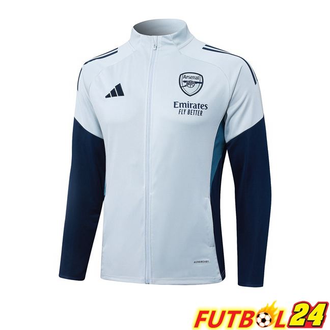 Chaquetas Futbol Arsenal Gris 2025/2026