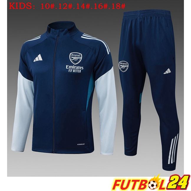 Chandal Equipos De Futbol - Chaqueta Arsenal Ninos Azul Real 2025/2026
