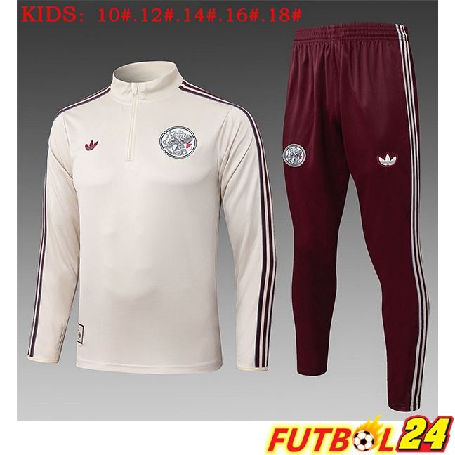 Chandal Equipos De Futbol AFC Ajax Ninos Amarillo 2025/2026