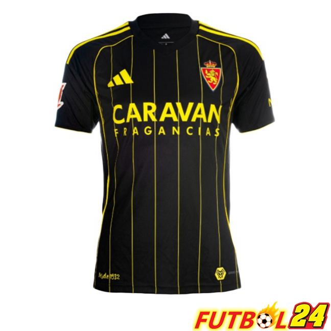 Camisetas De Futbol Real Zaragoza Segunda Negro 2025/2026