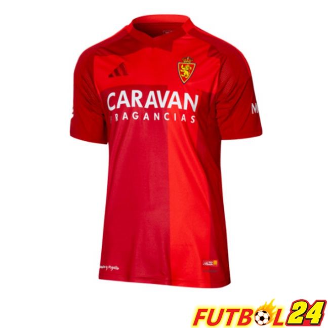 Camisetas De Futbol Real Zaragoza Tercera Rojo 2025/2026
