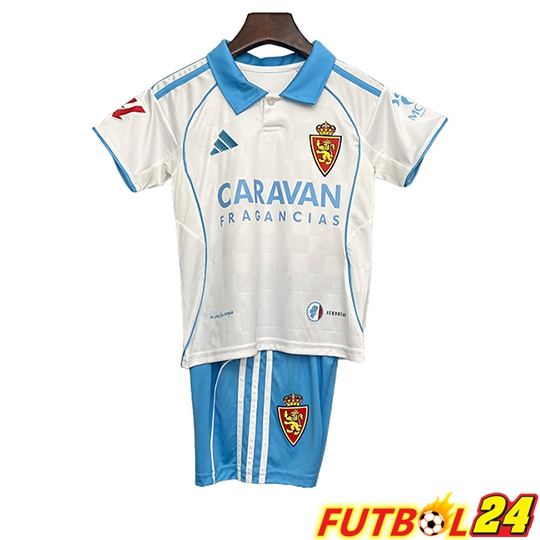 Camisetas De Futbol Zaragoza Ninos Primera 2025/2026
