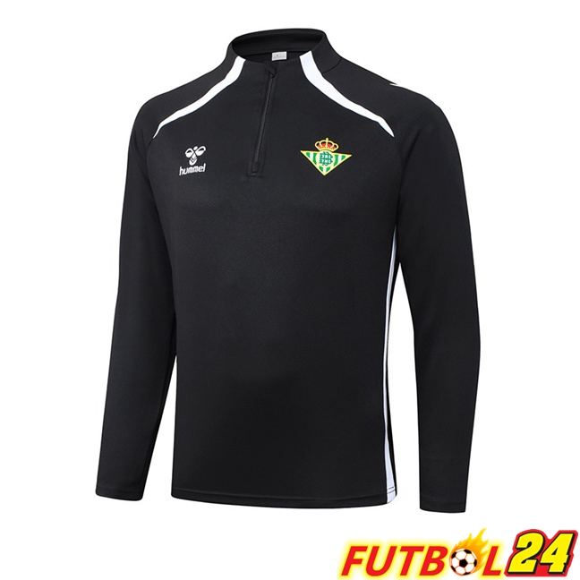 Sudadera De Entrenamiento Real Betis Negro 2025/2026