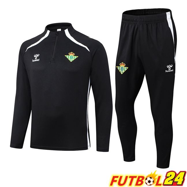 Chandal Equipos De Futbol Real Betis Negro 2025/2026