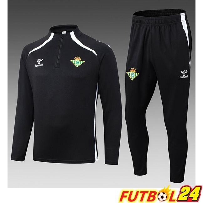 Chandal Equipos De Futbol Real Betis Ninos Negro 2025/2026