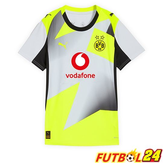 Camisetas De Futbol Dortmund Mujer Segunda 2025/2026