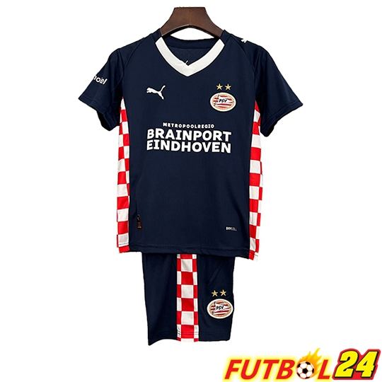 Camisetas De Futbol PSV Eindhoven Ninos Segunda 2025/2026