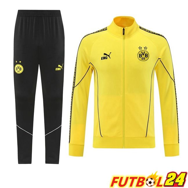 Chandal Equipos De Futbol - Chaqueta Dortmund BVB Amarillo 2025/2026