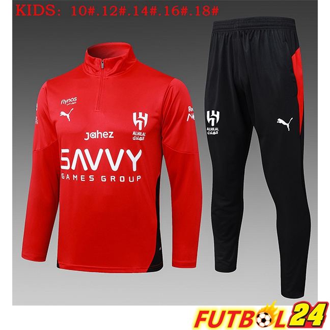 Chandal Equipos De Futbol Al-Hilal FC Ninos Rojo 2025/2026