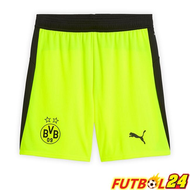 Cortos de Futbol Dortmund BVB Segunda Verde 2025/2026