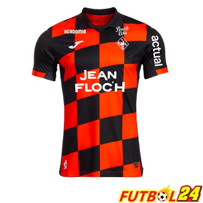 Camisetas De Futbol FC Lorient Primera Rojo Negro 2025/2026