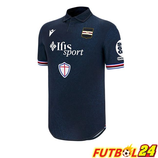 Camisetas De Futbol UC Sampdoria Tercera Negro 2025/2026