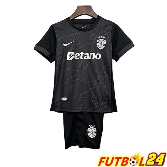 Camisetas De Futbol Sporting SCP Ninos Segunda 2025/2026