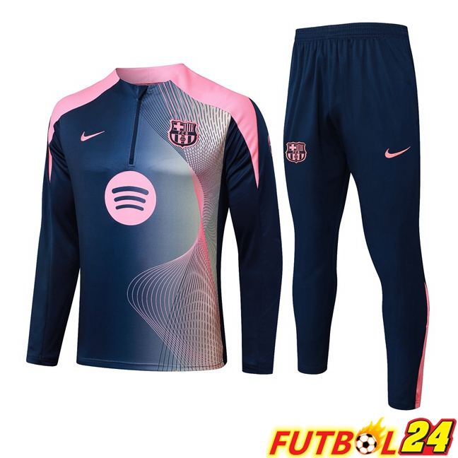 Chandal Equipos De Futbol FC Barcelona Azul Real Rosado 2025/2026
