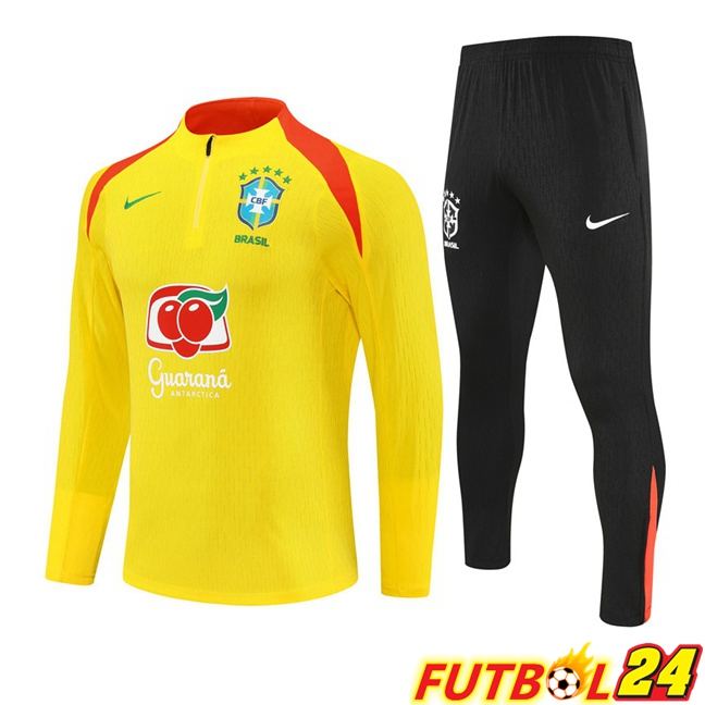 Chandal Equipos De Futbol Brasil Amarillo 2025/2026