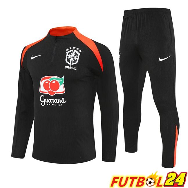 Chandal Equipos De Futbol Brasil Negro 2025/2026