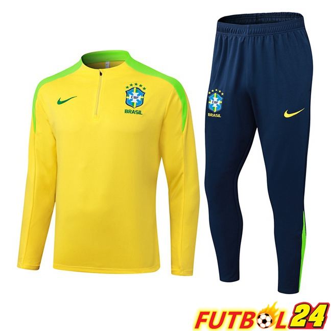 Chandal Equipos De Futbol Brasil Amarillo 2025/2026