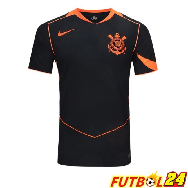 Camisetas De Futbol Corinthians Tercera Negro 2025/2026