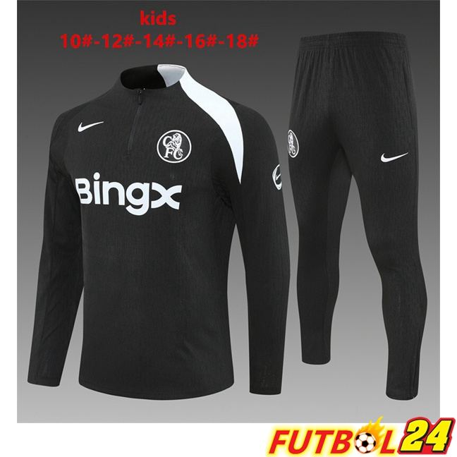 Chandal Equipos De Futbol FC Chelsea Ninos Negro 2025/2026