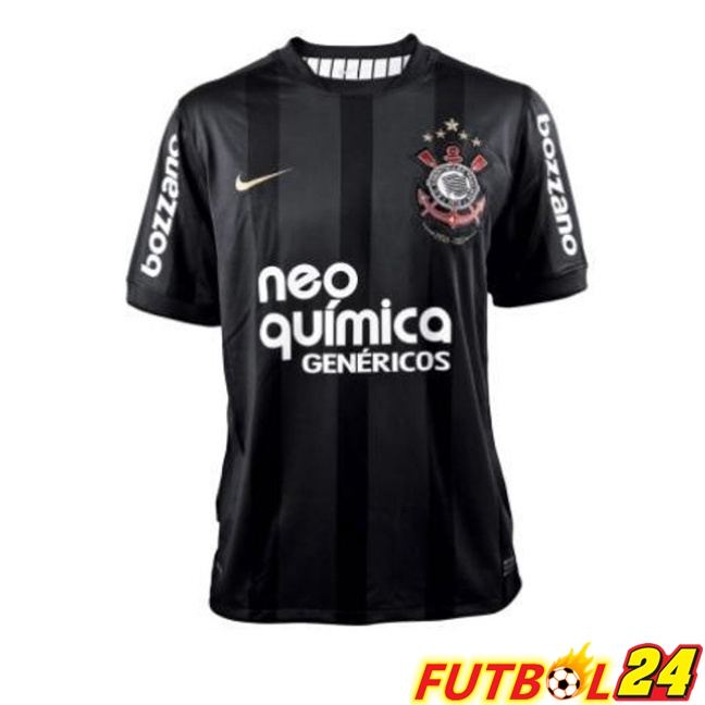 Camisetas De Futbol Corinthians Retro Segunda Negro 2010-2011