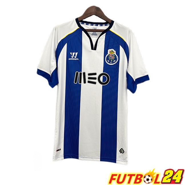 Camisetas De Futbol FC Porto Retro Primera Blanco Azul 2014-2015