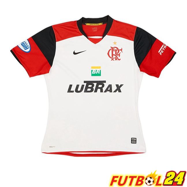 Camisetas De Futbol Flamengo Retro Segunda Blanco 2008-2009