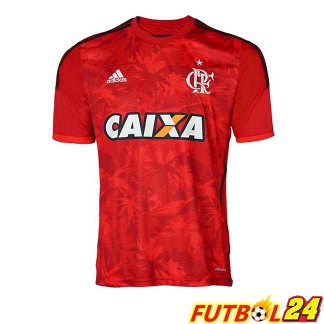 Camisetas De Futbol Flamengo Retro Tercera Rojo 2014-2015