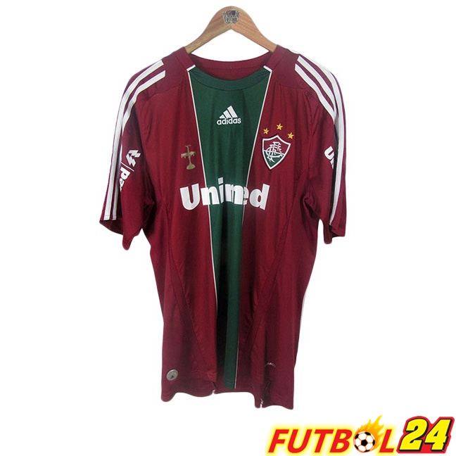 Camisetas De Futbol Fluminense Retro Tercera Rojo Verde 2009-2010