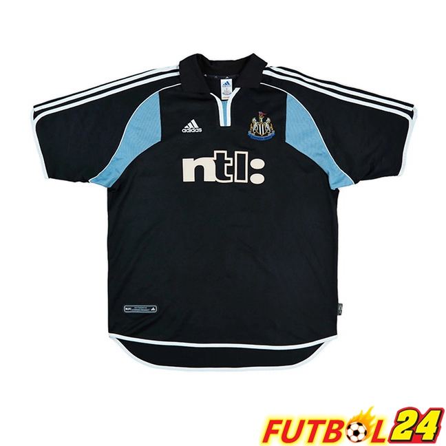 Camisetas De Futbol Newcastle United Retro Segunda Negro 2000-2001