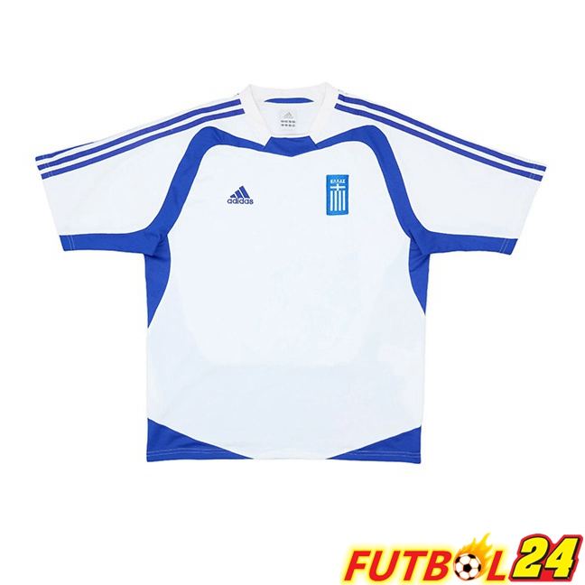 Camisetas De Futbol Grecia Retro Segunda Blanco 2004