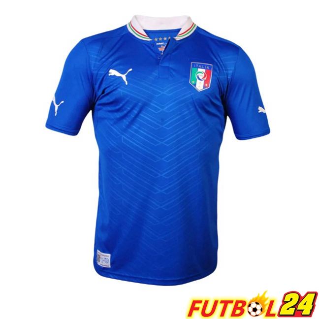 Camisetas De Futbol Italia Retro Primera Azul 2012