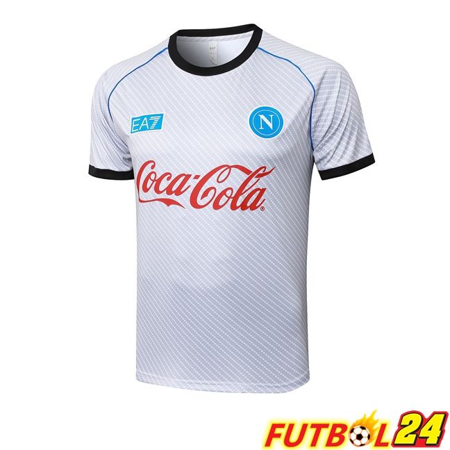Camiseta Entrenamiento SSC Napoli Blanco 2025/2026
