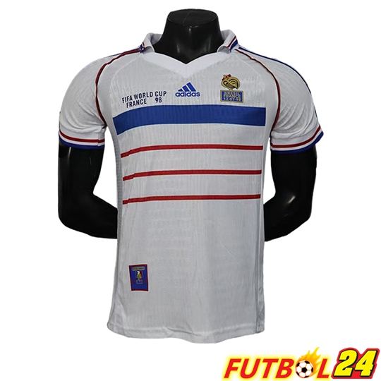 Camisetas De Futbol Francia Retro Segunda 1998/1999