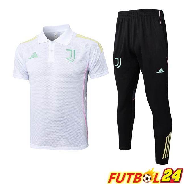 Camiseta Polo Juventus + Pantalones Blanco 2025/2026