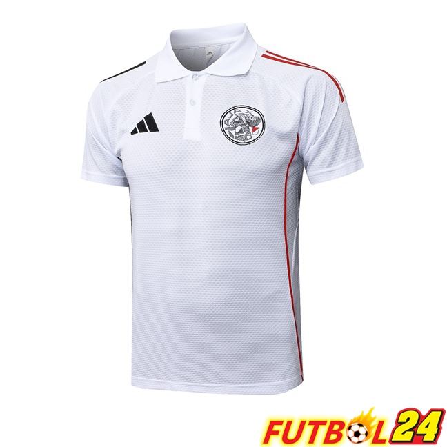 Camiseta Polo AFC Ajax Blanco 2025/2026