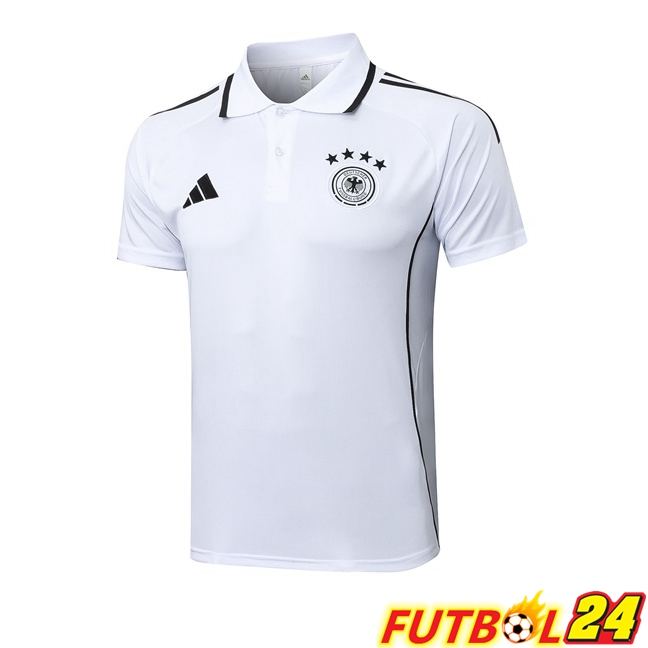Camiseta Polo Alemania Blanco 2025/2026
