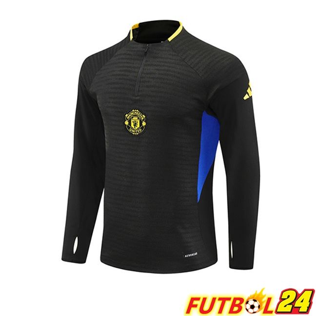 Sudadera De Entrenamiento Manchester United Negro 2025/2026