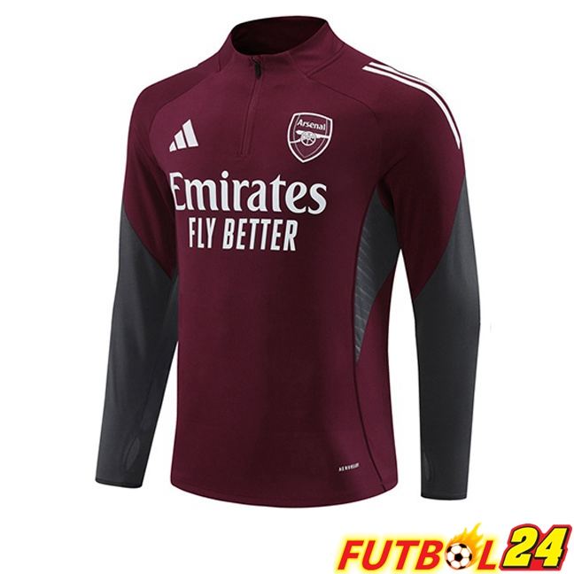 Sudadera De Entrenamiento Arsenal Rojo 2025/2026