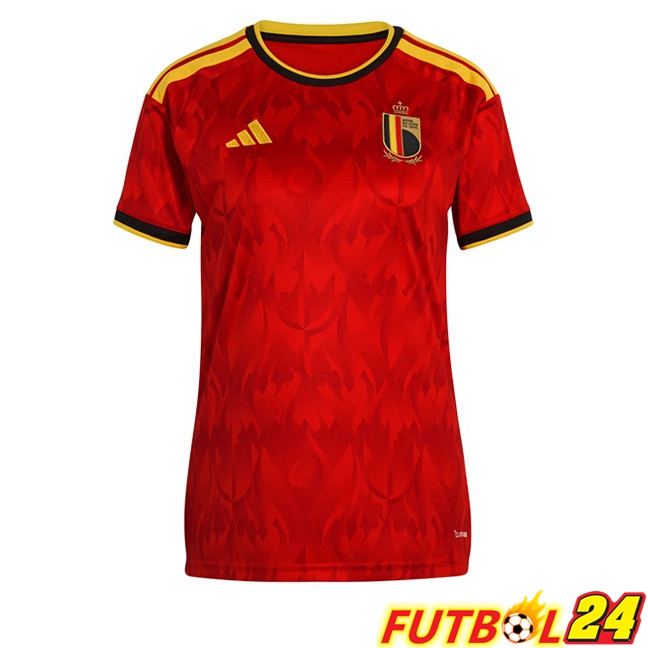 Camisetas De Futbol De Bélgica Mujer Primera Rojo 2026/2027