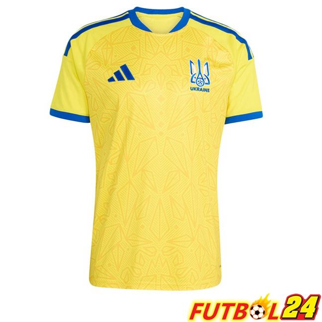 Camisetas De Futbol De Ucrania Primera Amarillo 2026/2027