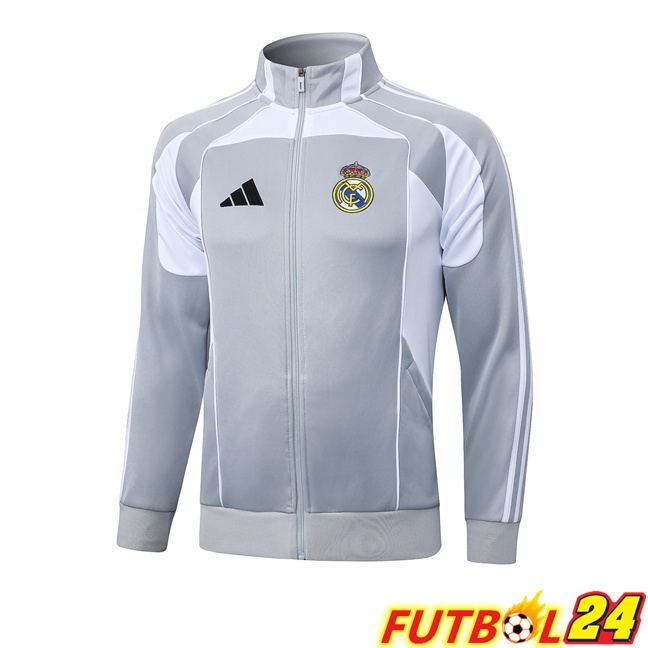 Chaquetas Futbol Real Madrid Blanco 2025/2026