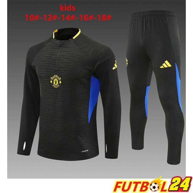 Chandal Equipos De Futbol Manchester United Ninos Negro 2025/2026
