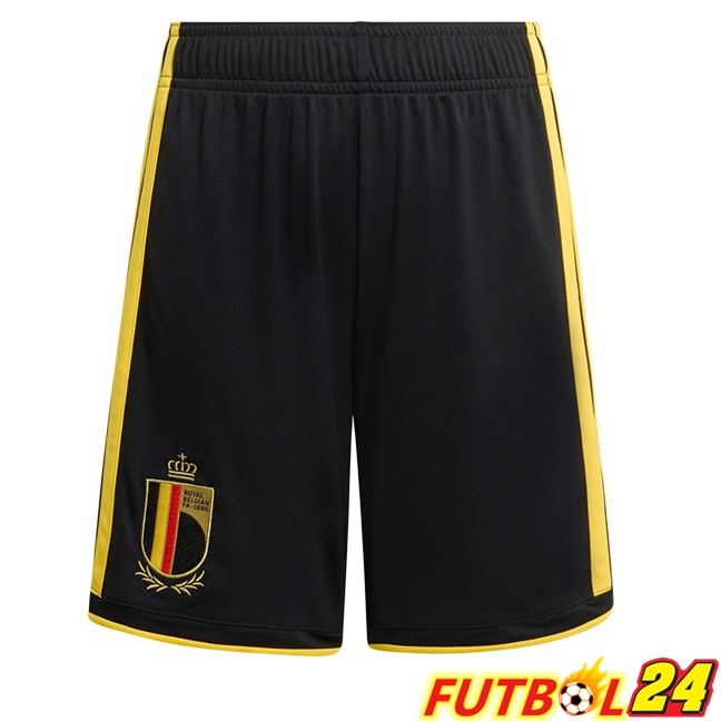 Cortos de Futbol Bélgica Primera Negro 2026/2027