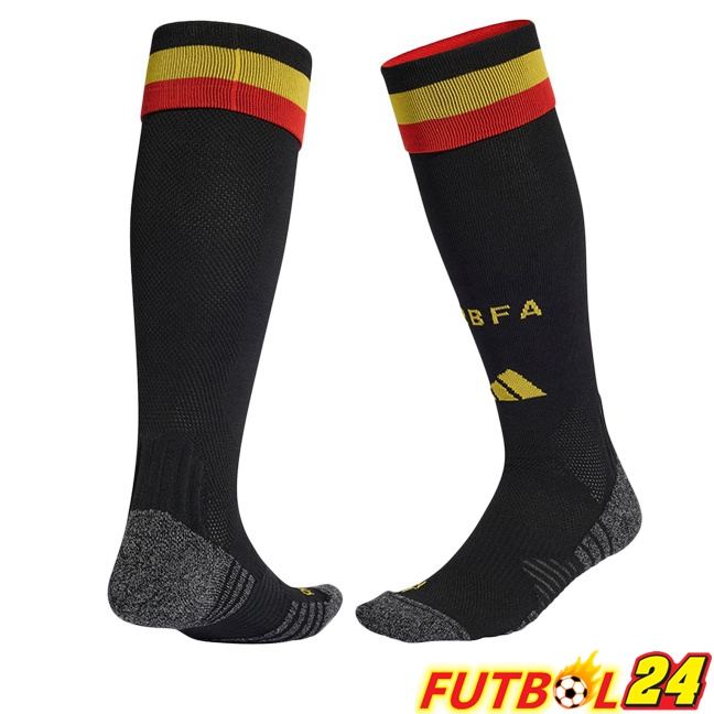 Calcetines De Futbol Bélgica Primera Negro 2026/2027