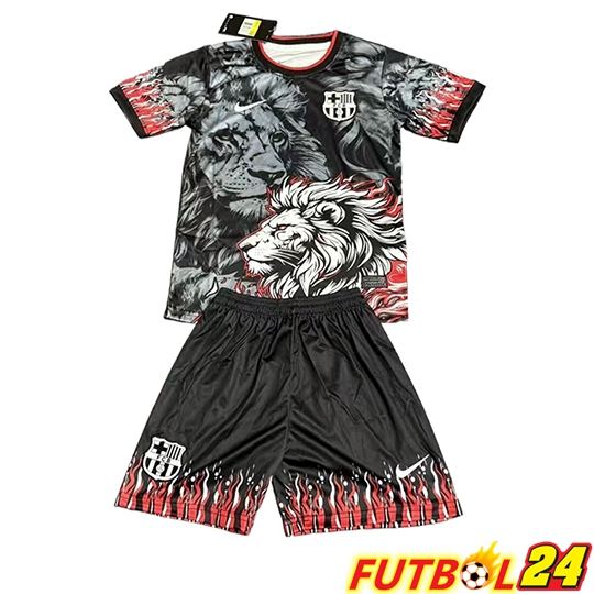 Camisetas De Futbol Barcelona Ninos Edición Especial Negro 2025/2026