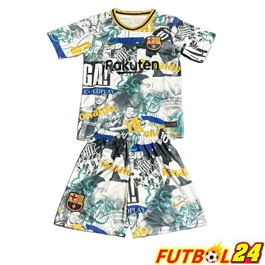 Camisetas De Futbol Barcelona Ninos Edición Especial Verde 2025/2026